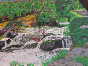 Original painting of the China National Tea Museum