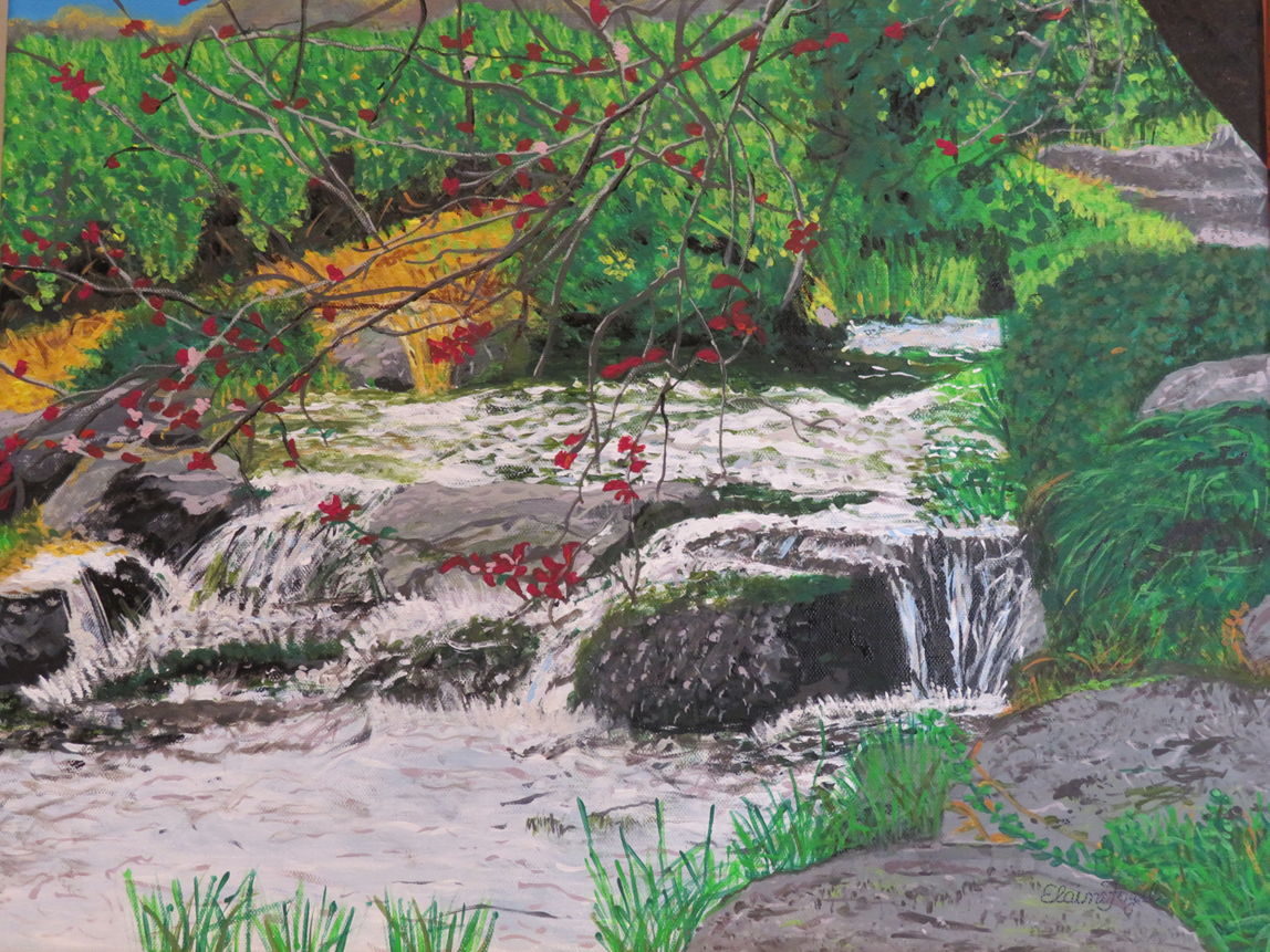 Original painting of the China National Tea Museum