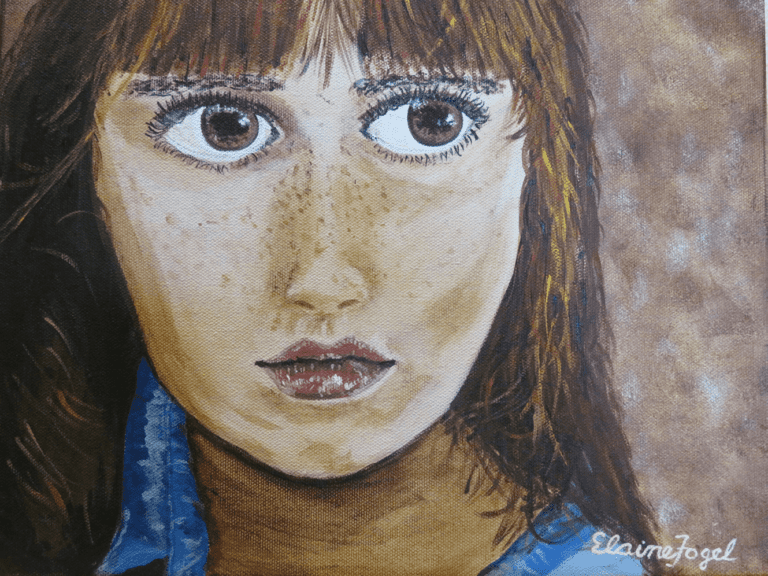 Girl with Pensive Eyes