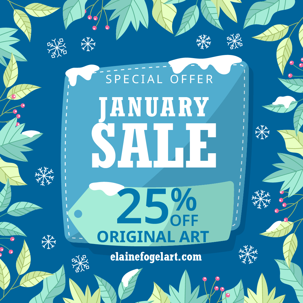 January sale vectored