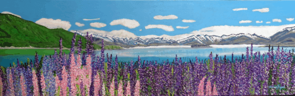 Lupins Landscape