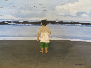 Young Boy at the Beach